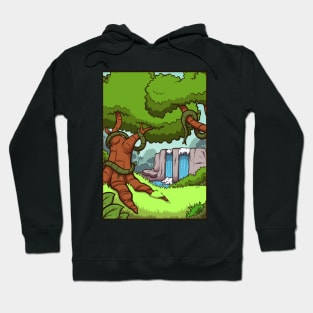 Jungle Background Hoodie